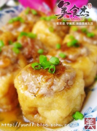 湖南煎酿油豆腐的做法