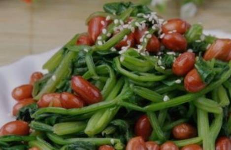 干豆腐拌菠菜，家常美食中的营养宝藏