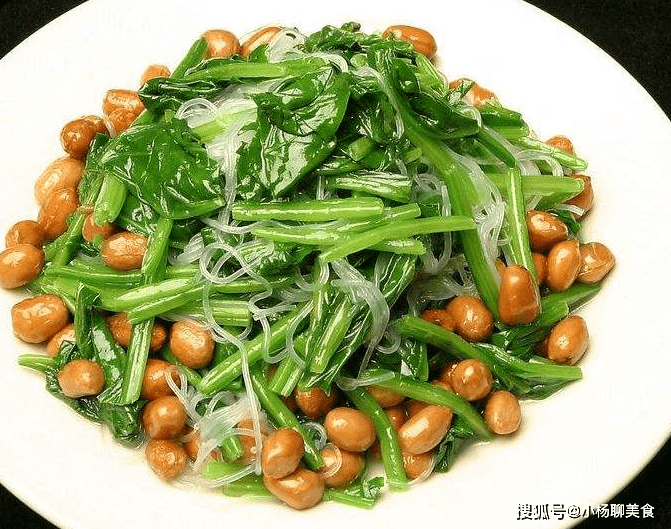 干豆腐拌菠菜，家常美食中的营养宝藏