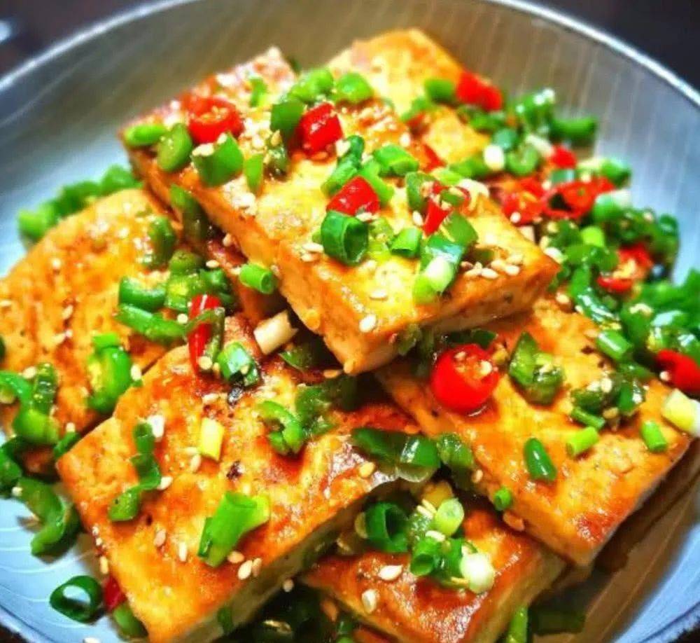 番茄煎豆腐，家常美味，营养满分，简单易学！