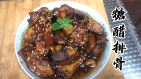 排骨酱汁饭的做法大全图解