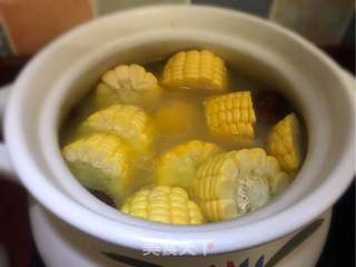 玉米块汤的做法