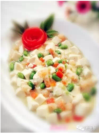 香菇豆腐酿虾，鲜美口感，营养满分的一道佳肴