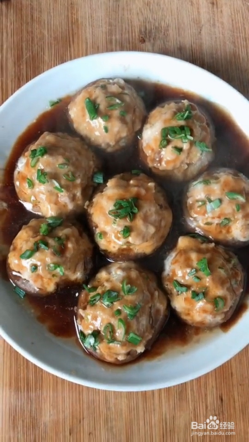香菇豆腐酿虾，鲜美口感，营养满分的一道佳肴