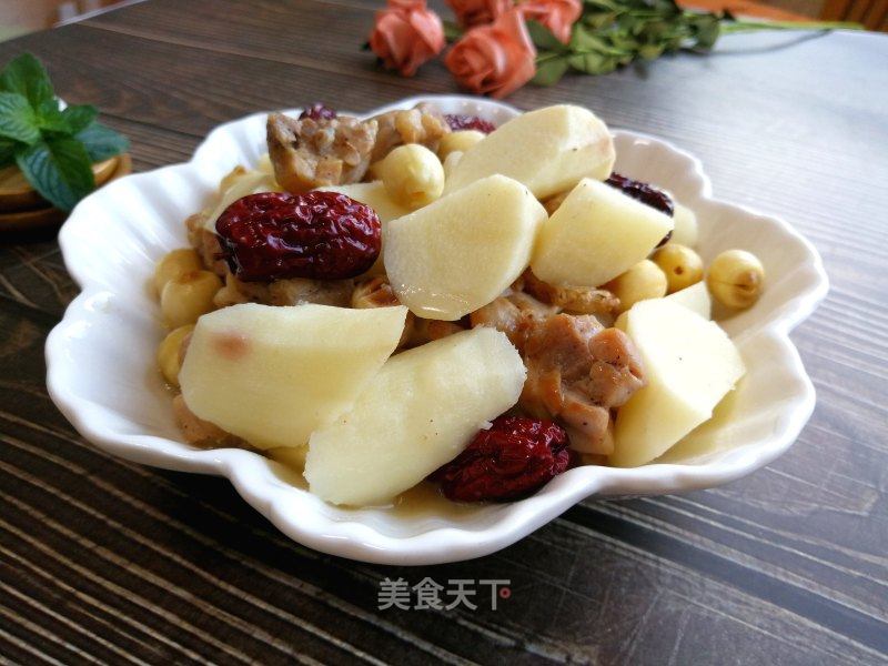 鸡烧山药，滋补佳肴的简单做法与养生功效