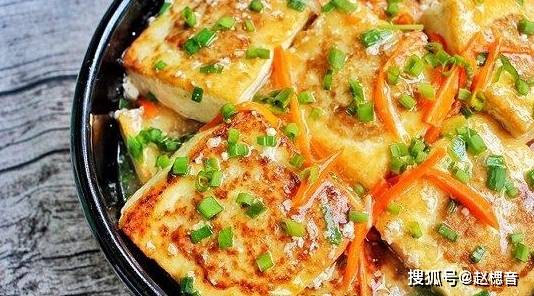 有孔的圆形豆腐做法图片