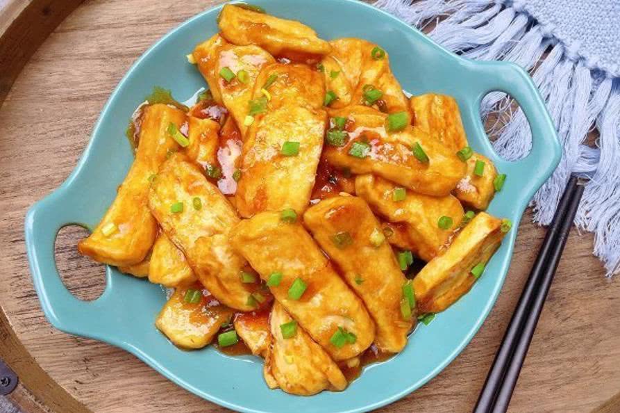 糖醋脆皮鱼豆腐，美味与营养的双重享受