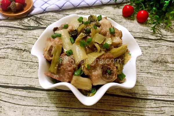 大排骨泡菜的做法