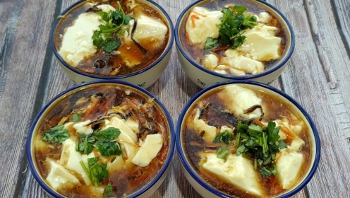 梅子豆腐脑，酸甜可口，养生美食新体验