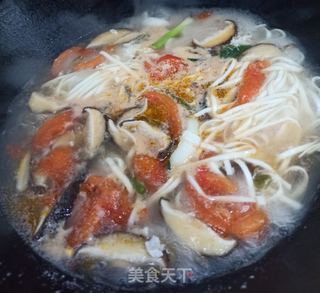 香菇鸡蛋面正宗做法大全
