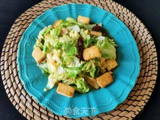 豆腐白菜肉龙虾的做法
