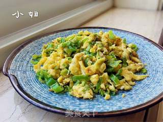 酒酿青椒炒鸡蛋做法