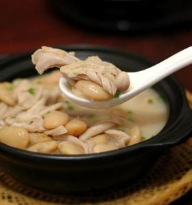 豆子肚片汤的做法