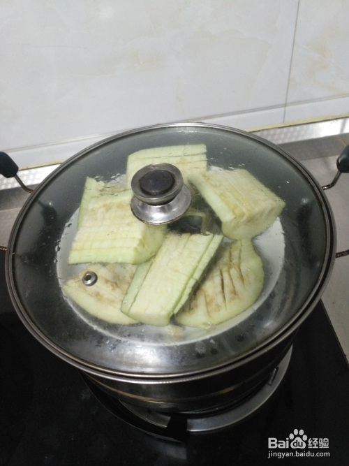 蒸蒜香茄子，家常美味，健康养生新选择