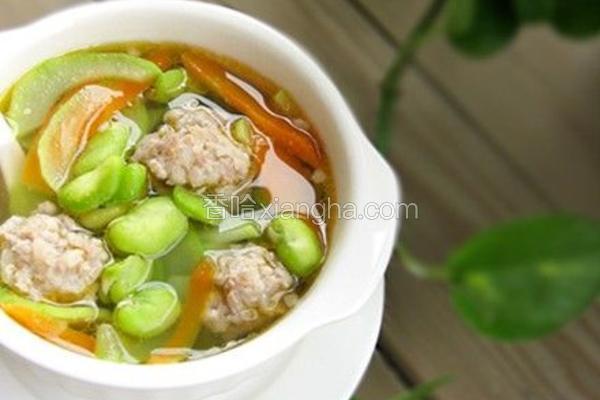 嫩蚕豆汤的做法大全
