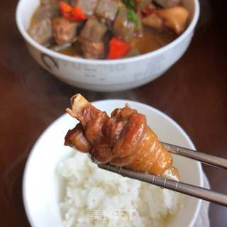 鸡肉焖魔芋豆腐白菜，低脂美味，健康养生食谱大公开