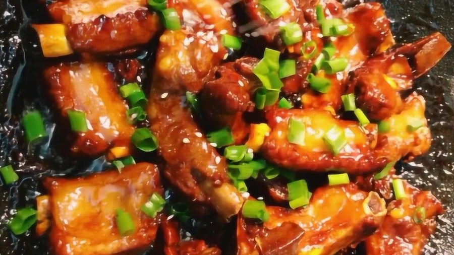 懒人排骨拌饭的家常做法