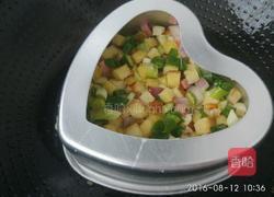 鸡蛋火腿辣椒馍做法