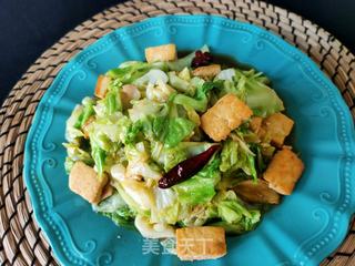 武冈豆腐炒肉的湘菜做法