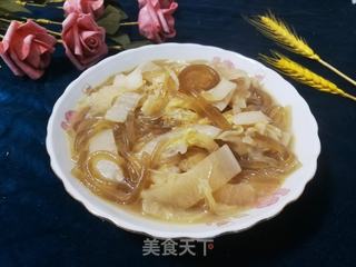萝卜炖白菜，家常美食中的养生佳品