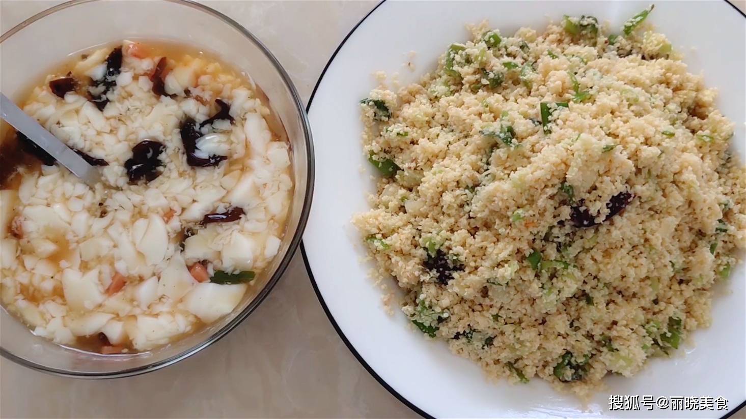 豆腐腐乳蘸汁，家常美味，一蘸即化