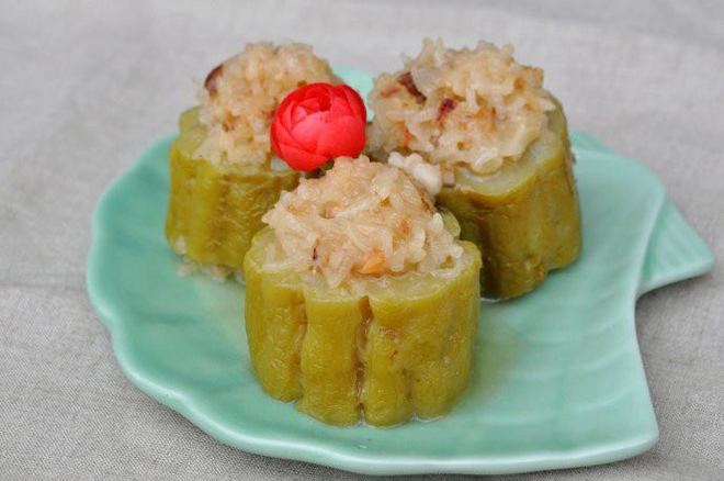 客家糯米酿苦瓜，传统美食的现代演绎