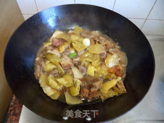 酸菜牛杂炖豆腐的做法