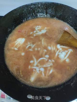 豆腐西红柿磨菇汤，暖身养颜的美味佳肴