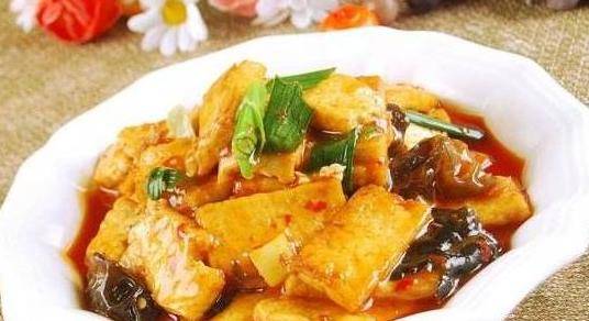 腐竹豆腐炒菜，家常美味，营养满分，简单易学！