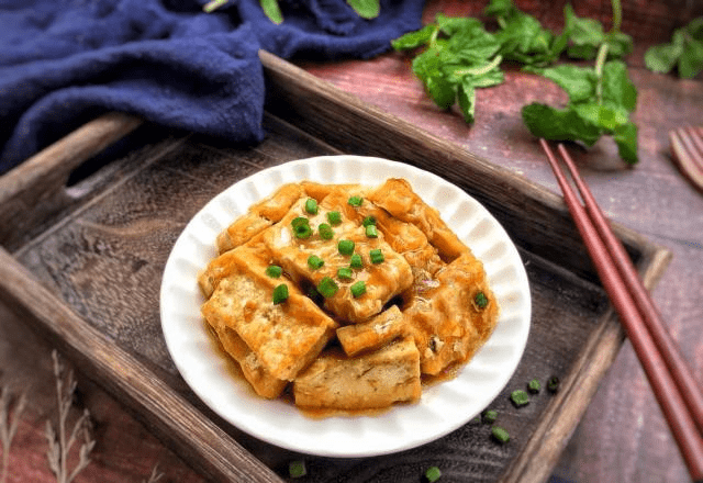 秘制酱料豆腐，家常美味，营养健康一步到位