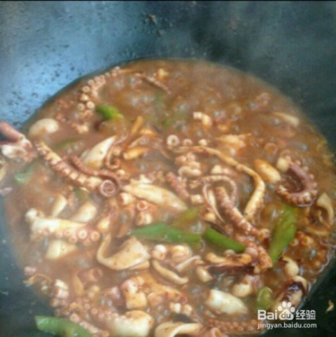 辣八爪鱼正宗的做法