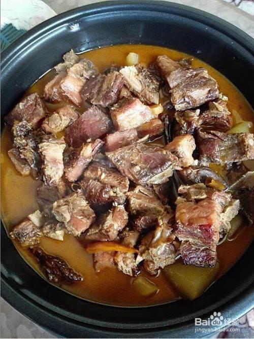 驴肉排骨炖汤的做法视频