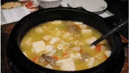 芒果汤豆腐的家常做法