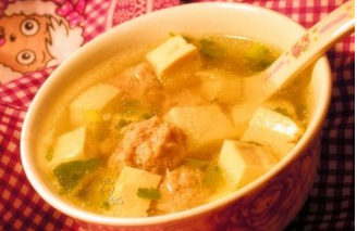 芒果汤豆腐的家常做法