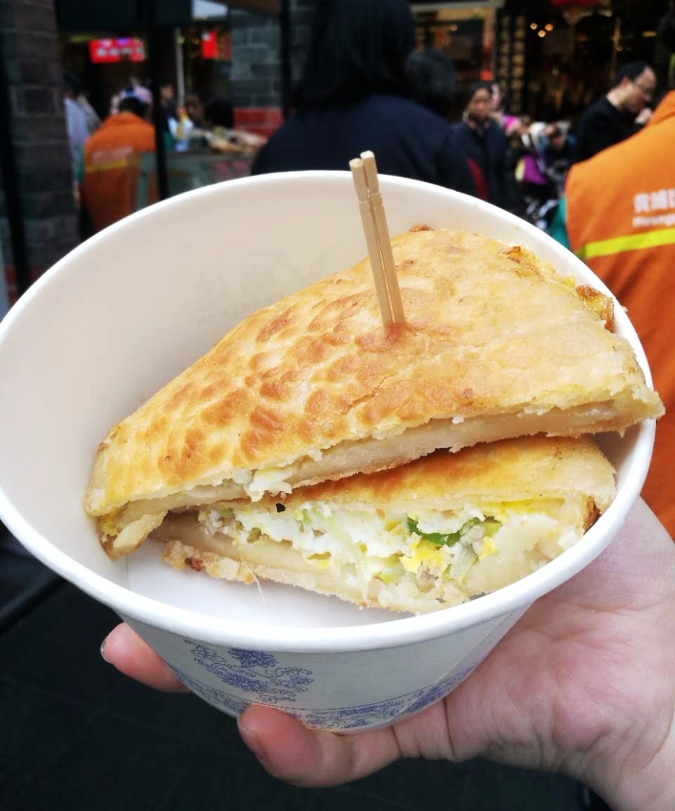 饺饼筒饼皮的做法
