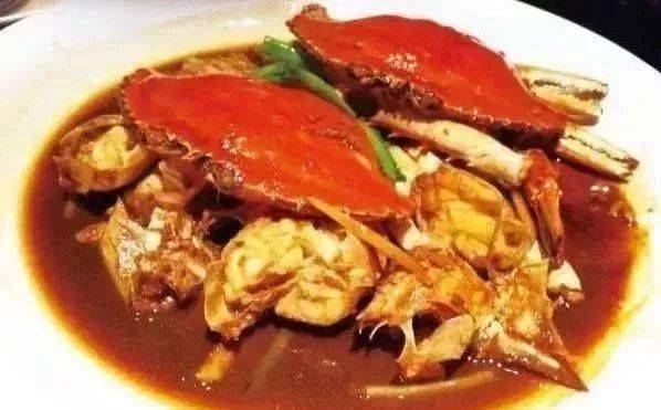 红烧毛蟹，秋日里的海鲜美味