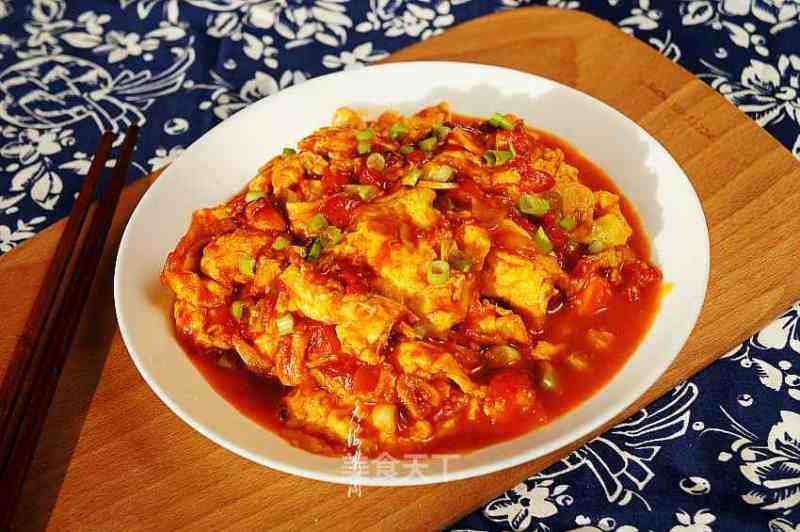 西红柿酿豆腐，家常美食的全新演绎