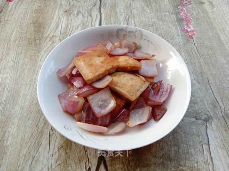 豆腐炒洋葱的做法视频