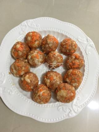 胡萝卜肉圆子，家常美食中的营养宝藏