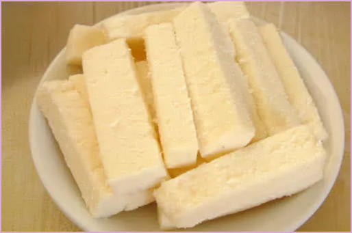 干奶豆腐条，家常美食的别样风味