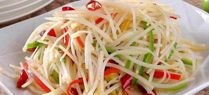 豆腐丝炒洋菜，家常美食的清新风味
