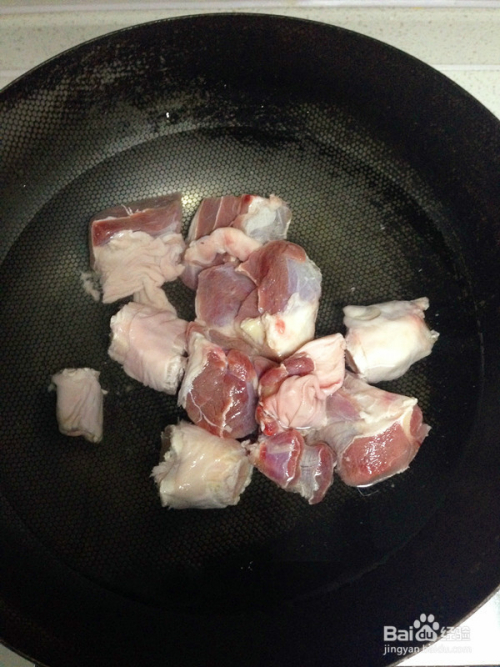 羊肉藏鱼的做法