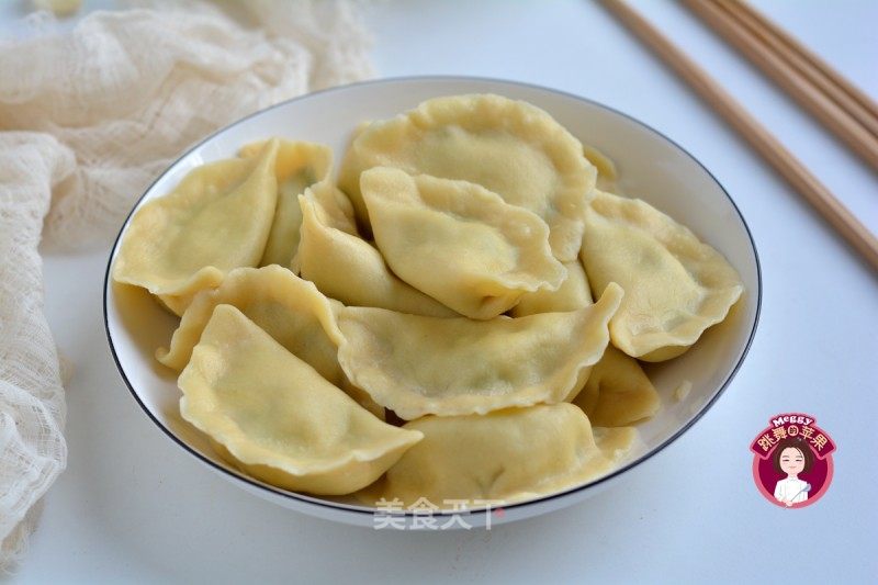 豆腐小葱饺子，家常美味，健康养生之选