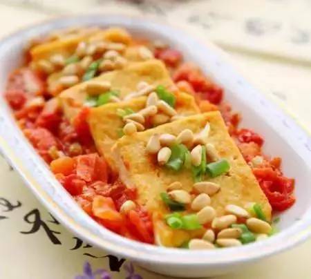 西红柿魔芋豆腐，低脂美味，健康养生新选择