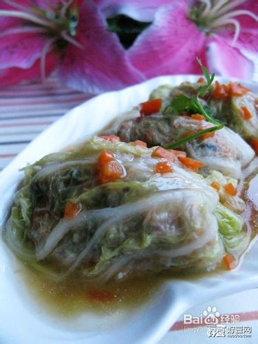 豆腐白菜卷的做法