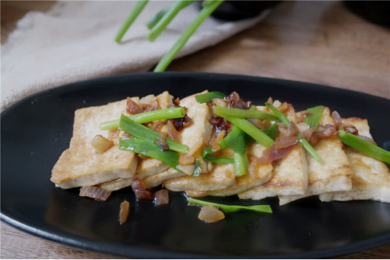 家常炒风味豆豉豆腐，解锁豆腐新吃法，美味又营养