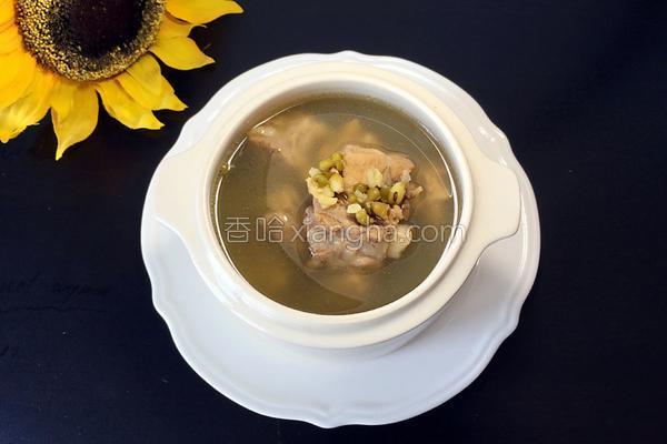 小绿豆排骨汤的做法大全