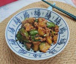 家常美食揭秘，肉沫茄子卤的美味与营养之道