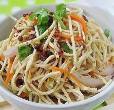 豆腐丝菊花的做法