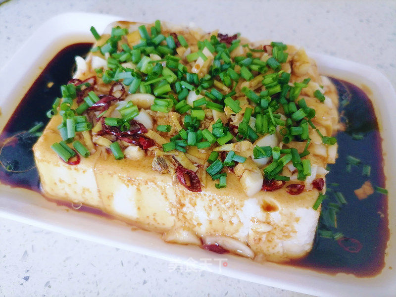 傣味凉拌嫩豆腐，唤醒味蕾的夏日美食
